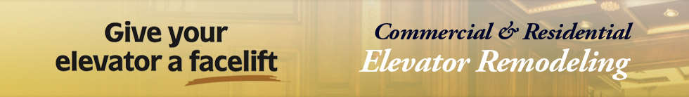 Remodel your existing elevator for less than you may think