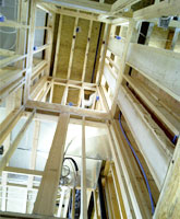 Stacked Closets for Future Elevator