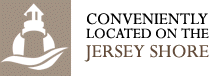 Located on the Jersey Shore